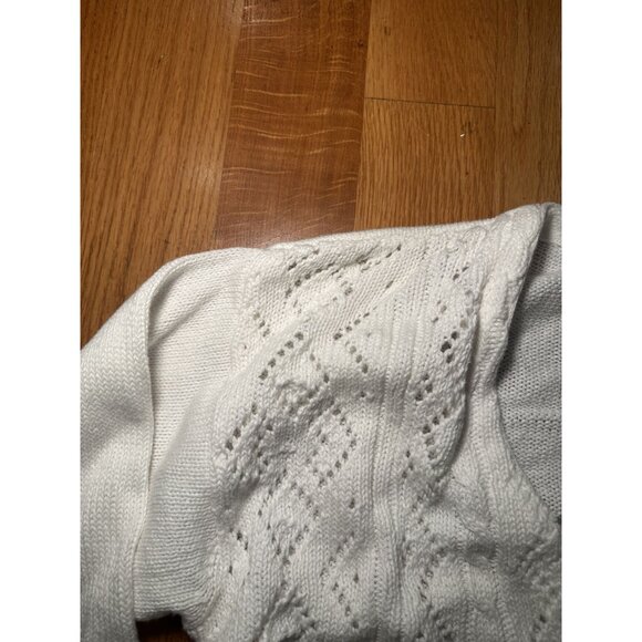 Vintage Sk & Company Size Small Crochet  Cardigan - Picture 3 of 7